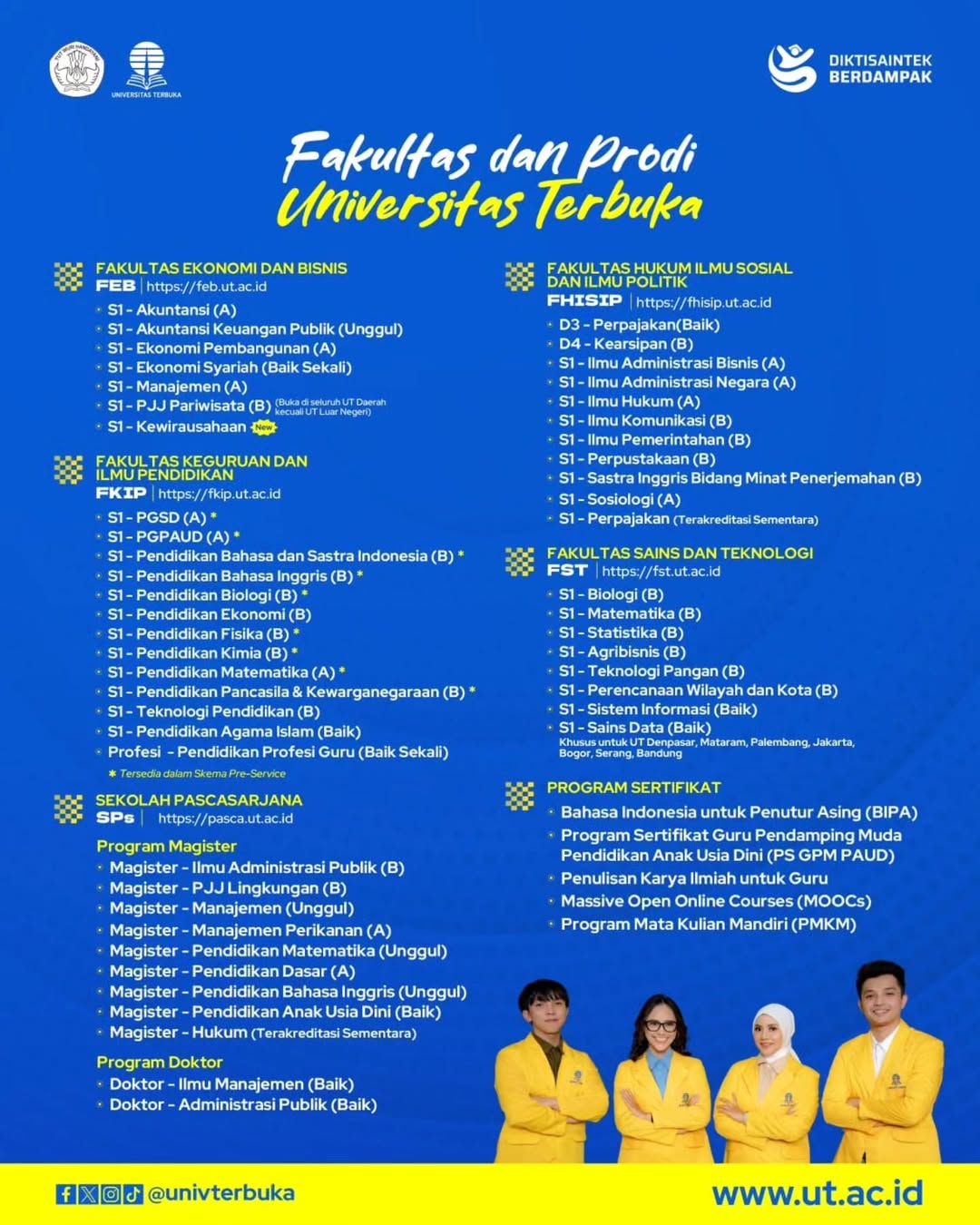 Pendaftaran UT 2025