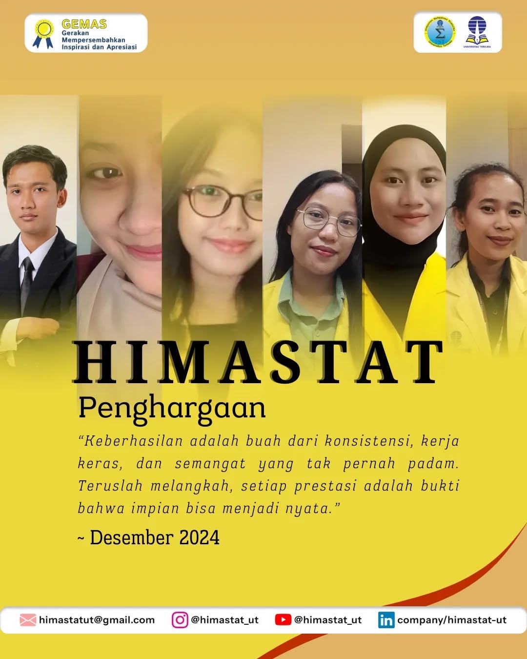 Himastat Penghargaan - Periode Desember 2024