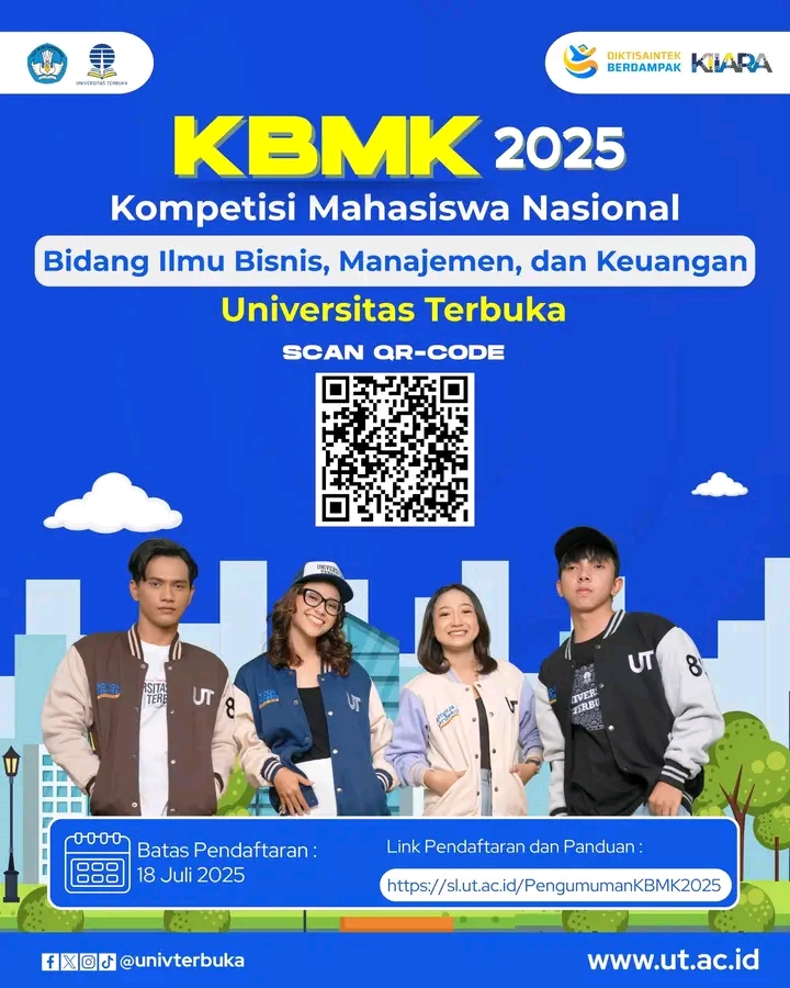 Poster KBMK 2025 Universitas Terbuka